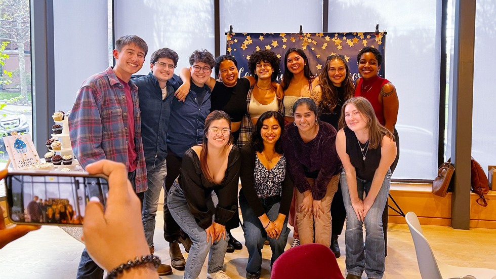 Student group photo.